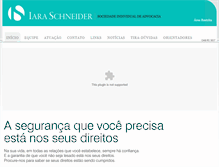 Tablet Screenshot of iaraschneider.com.br